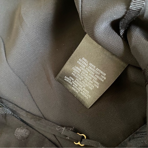 Anthropologie The Essential Jumpsuit Polka Dot Black V Neck Sleeveless Strappy - Picture 8 of 10